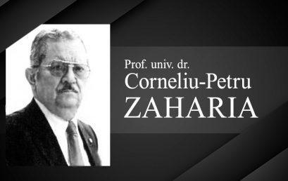 Titu Maiorescu University Sadly Announces The Passing of Prof. univ. Zaharia Corneliu-Petru, PHD
