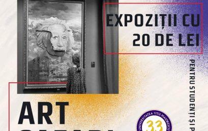 Art Safari București și Universitatea Titu Maiorescu vă invită să vizitați expoziții de artă!
