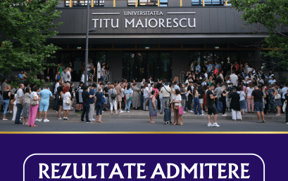 Rezultate Admitere – Sesiunea Iulie 2024