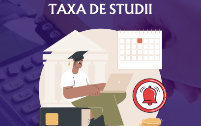 Noutăți Admitere – Plata Primei Rate din Taxa de Studii