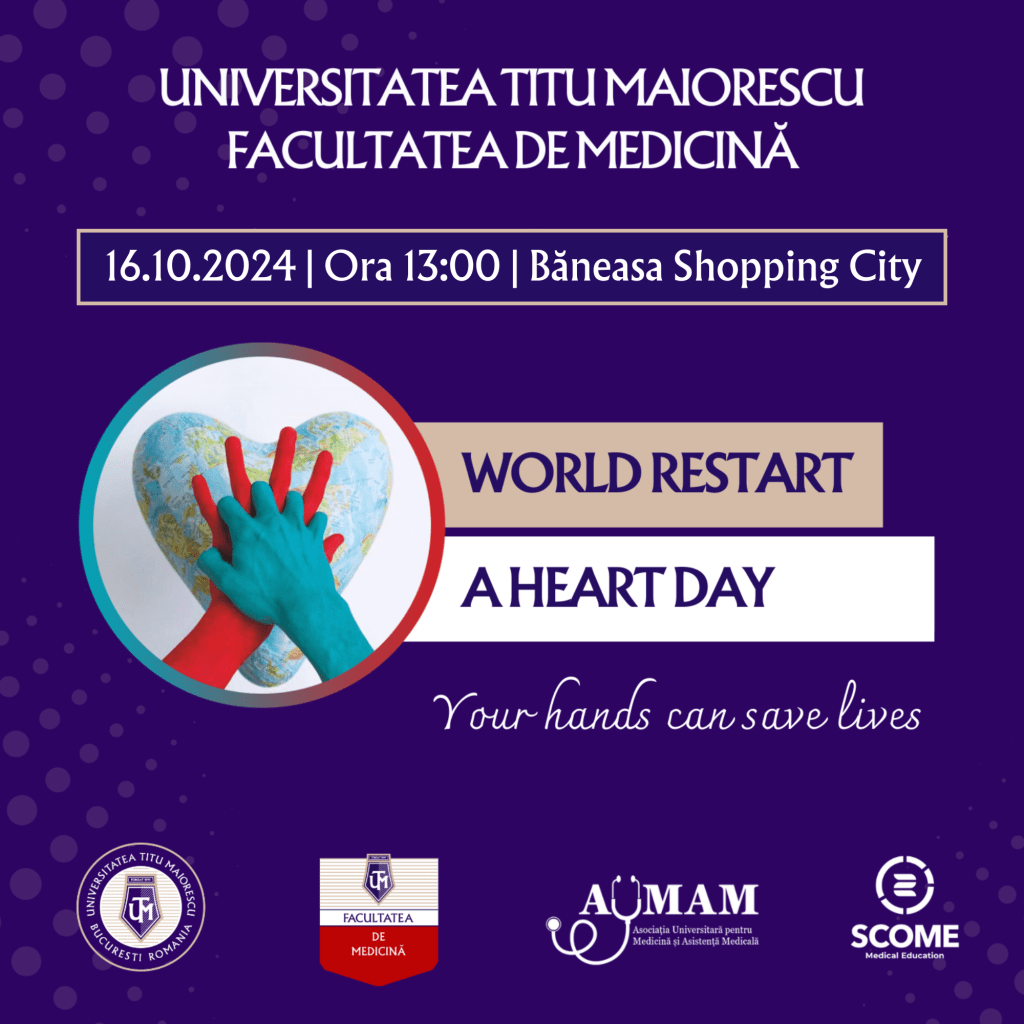 World Restart a Heart Day – învață să salvezi o viață!