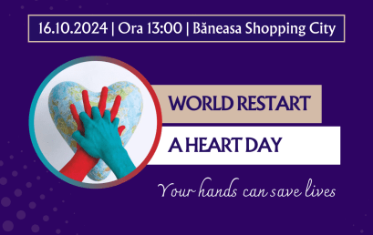 World Restart a Heart Day – învață să salvezi o viață!