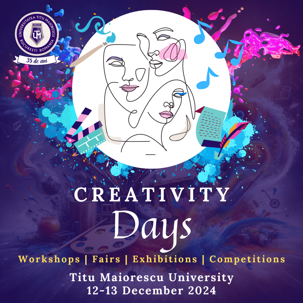 Creativity Days at TMU: 12-13 December 2024